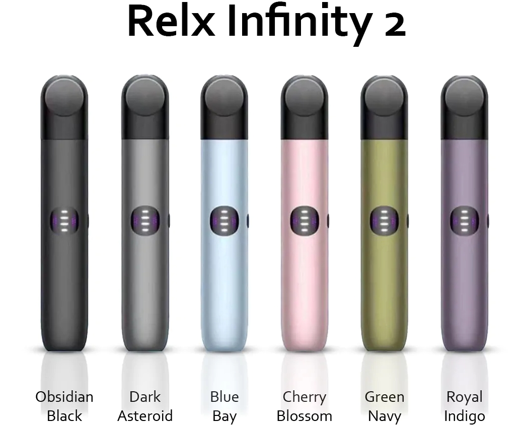 Avastage RELX Infinity 2 Vape Seade - kirsiõis: Stiilne ja Maitsev Veipimiskogemus